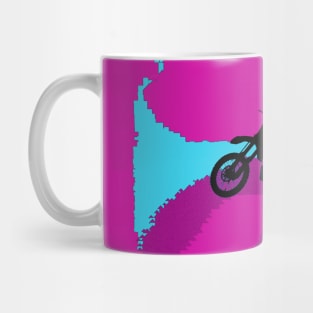 Flying High Motocrosser - Motocross Rider Mug